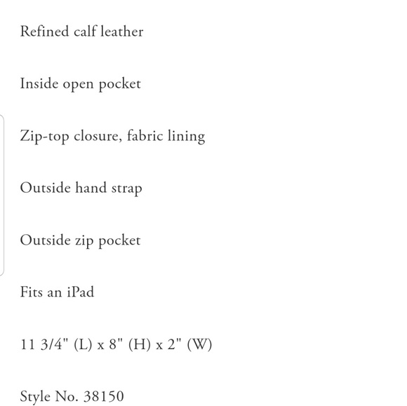 Coach Manhattan Pouch in all black - Picture 6 of 10